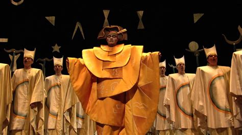 The magic flute aired live in hd from the metropolitan opera